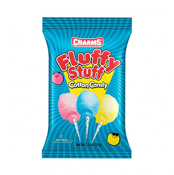 Charms Fluffy Stuff Candy Floss 28g