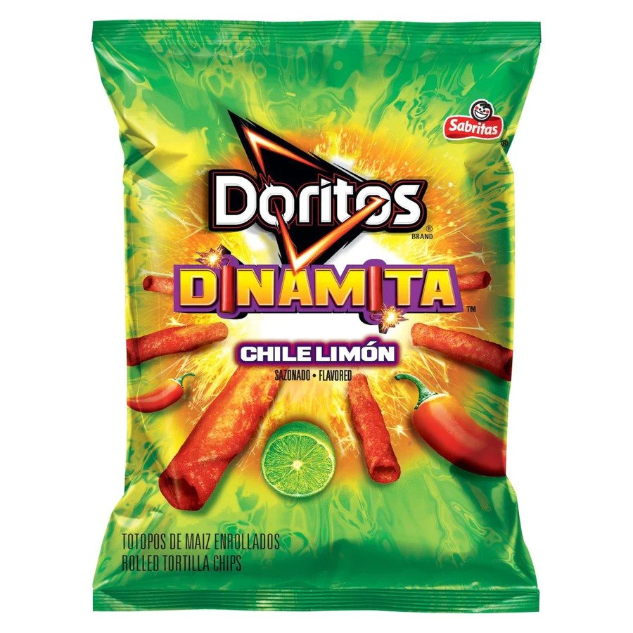 Doritos Dinamita Chile Limon 49.6g - Best Before 18th July 2023