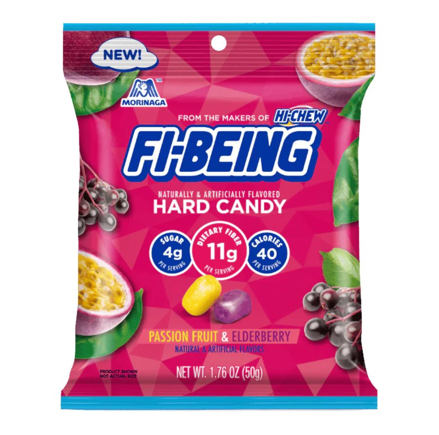 Hi-Chew Fi-Being Passionfruit and Elderberry Hard Candy 50g