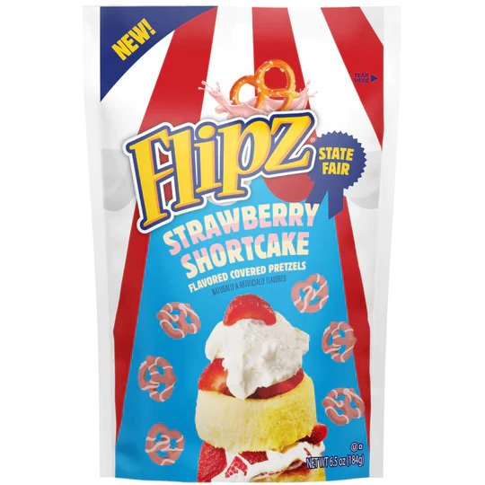 Flipz State Fair Strawberry Shortcake Pretzels 184g