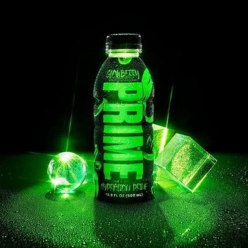 Prime Glowberry Drink - USA - 500ml bottle - £1.00 - Best before August 2024