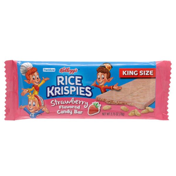 Rice Krispies Strawberry Chocolate Bar King Size (78g)