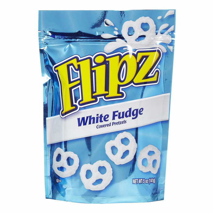 Flipz White Fudge Covered Pretzels - 5oz (141g)