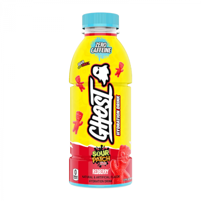 Ghost Hydration Sour Patch Kids Redberry - 16.9fl.oz (500ml) x - Bottle