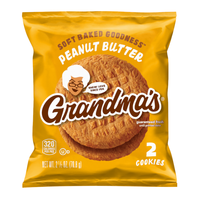 Grandma's Peanut Butter Cookies - 2.5oz (71g)