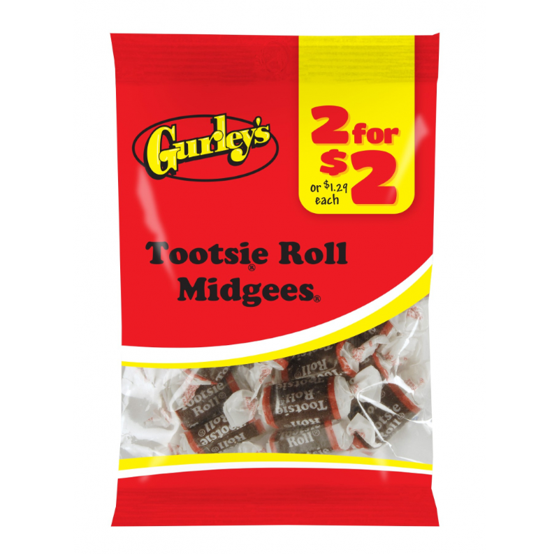 Gurley's Tootsie Roll Midgees - 1.75oz (50g)