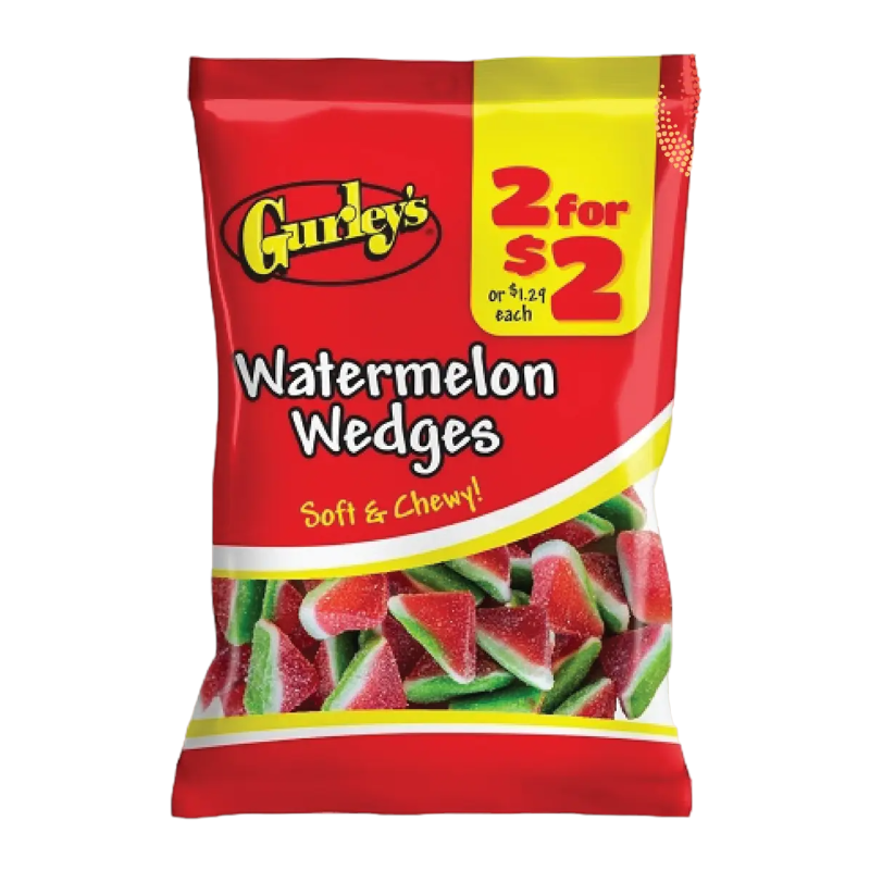 Gurley's Watermelon Wedges - 2.5oz (70g)
