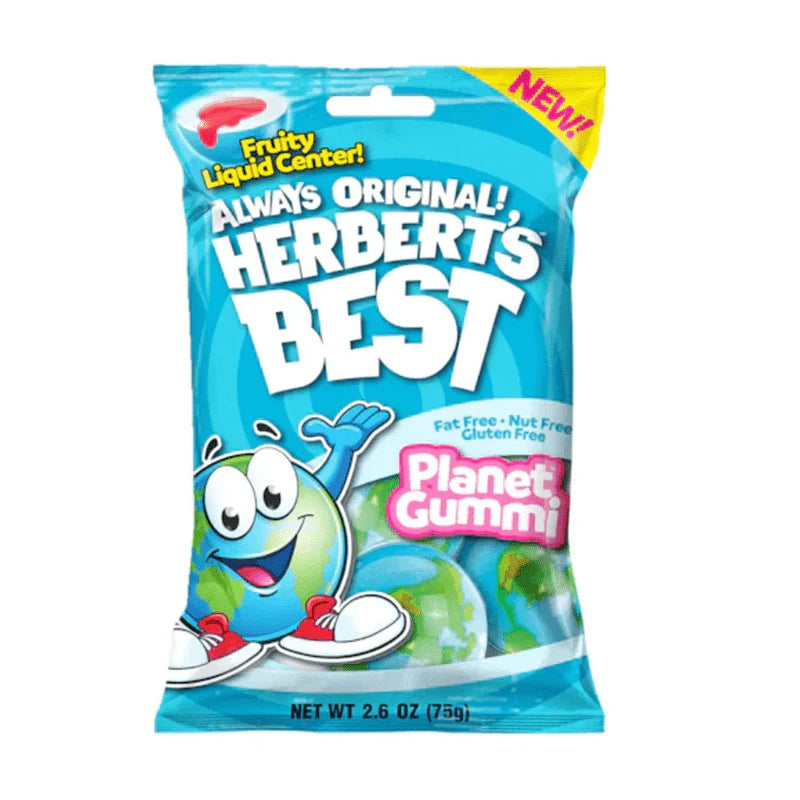 Herberts Planet Gummi Peg Bag - 2.6oz (73g)