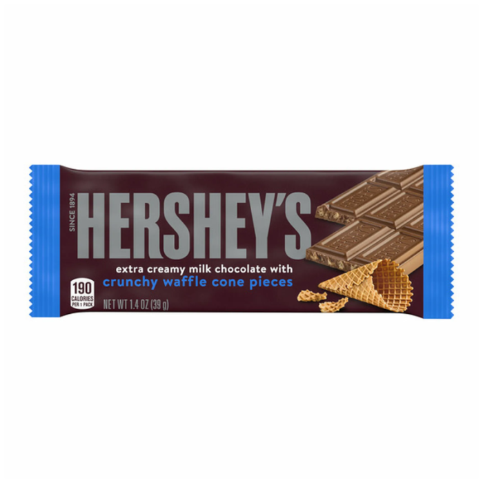 Hershey's Extra Creamy with Waffle Cone Pieces 39g