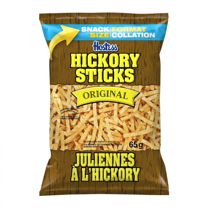 Hostess Hickory Sticks - 65g [Canadian] - Best before 16/7/24