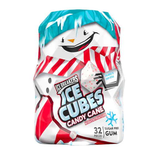 Ice Breakers Candy Cane Gum Snowman - 74g