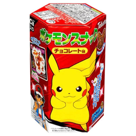 Tohato Pokemon Chocolate Flavoured Corn Puffs