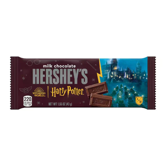 Hershey's Harry Potter Milk Chocolate Bar - 1.55oz (43g)BB 31st July 2024