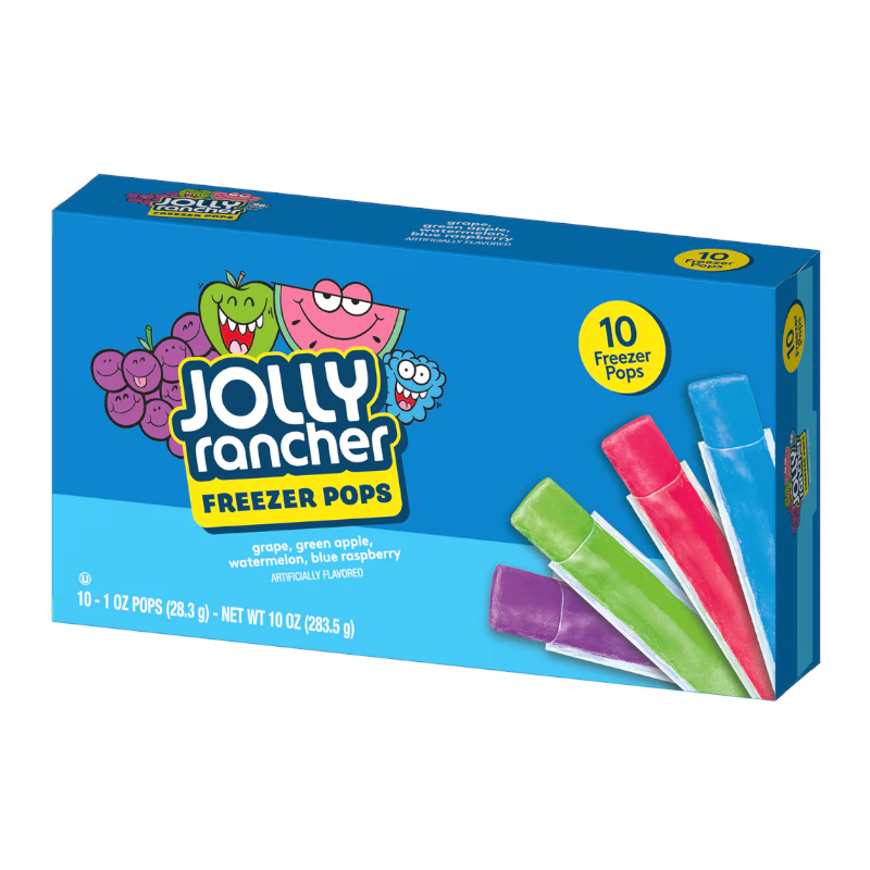 Jolly Rancher Freezer Pops - 10 pack
