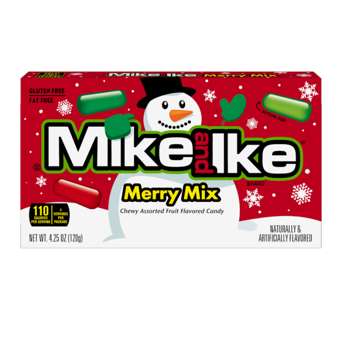 Mike & Ike Merry Mix - 4.25oz (120g)