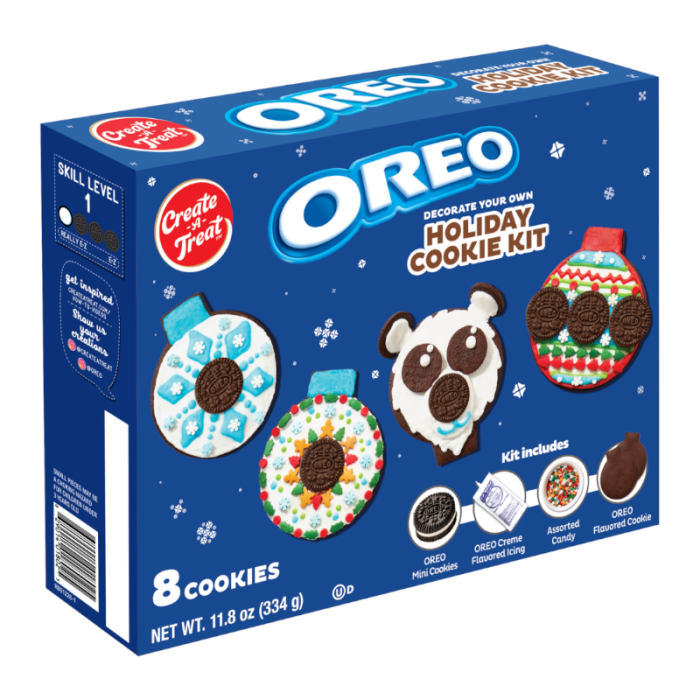 Oreo Decorate Your Own Holiday Cookie Kit - 11.8oz (334g)