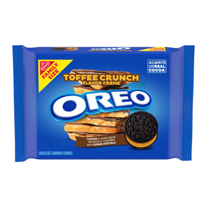 Oreo Toffee Crunch Family Size - 17oz (482g)