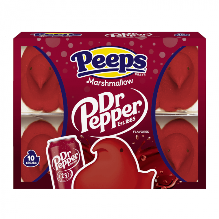 Peeps Dr Pepper Marshmallow Chicks 10PK - 3oz (85g)