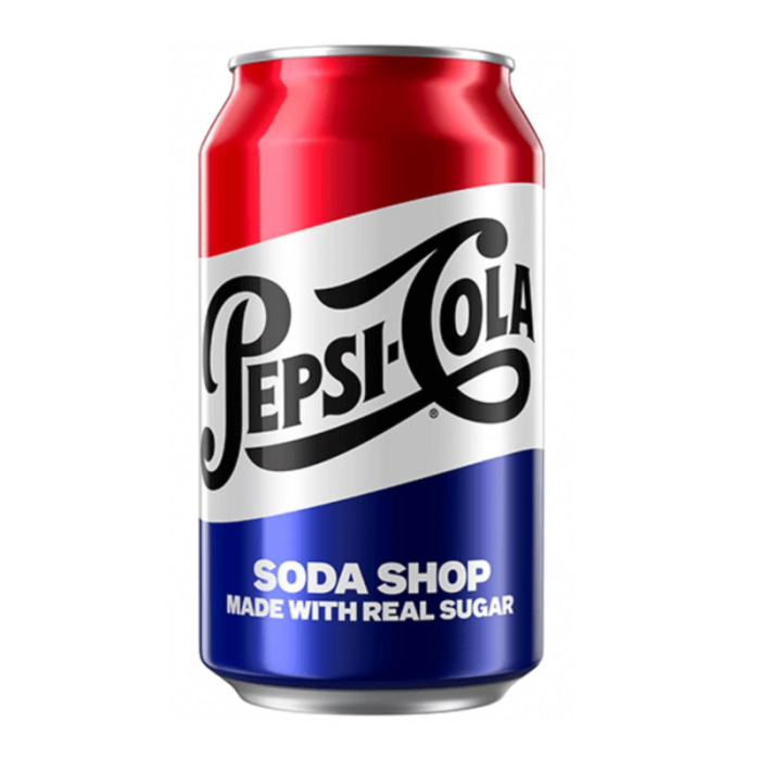 Pepsi Soda Shop with Real Sugar 12oz (355ml)