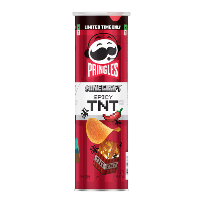 Pringles Limited Edition Minecraft Spicy TNT - 5.5oz (158g)