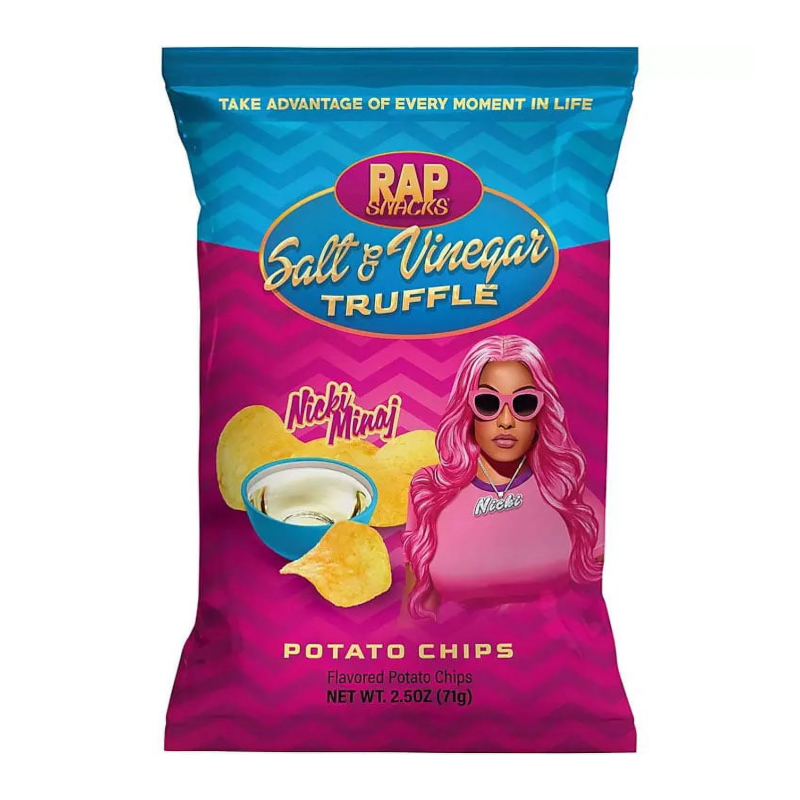 Rap Snacks Nicki Minaj Salt & Vinegar Truffle - 2.5oz (71g)