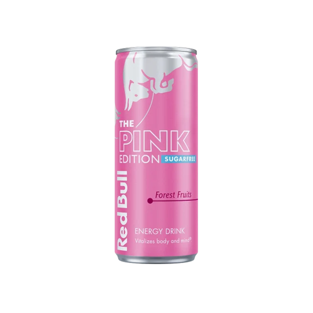 Red Bull Sugar Free The Pink Edition Forest Fruits Energy