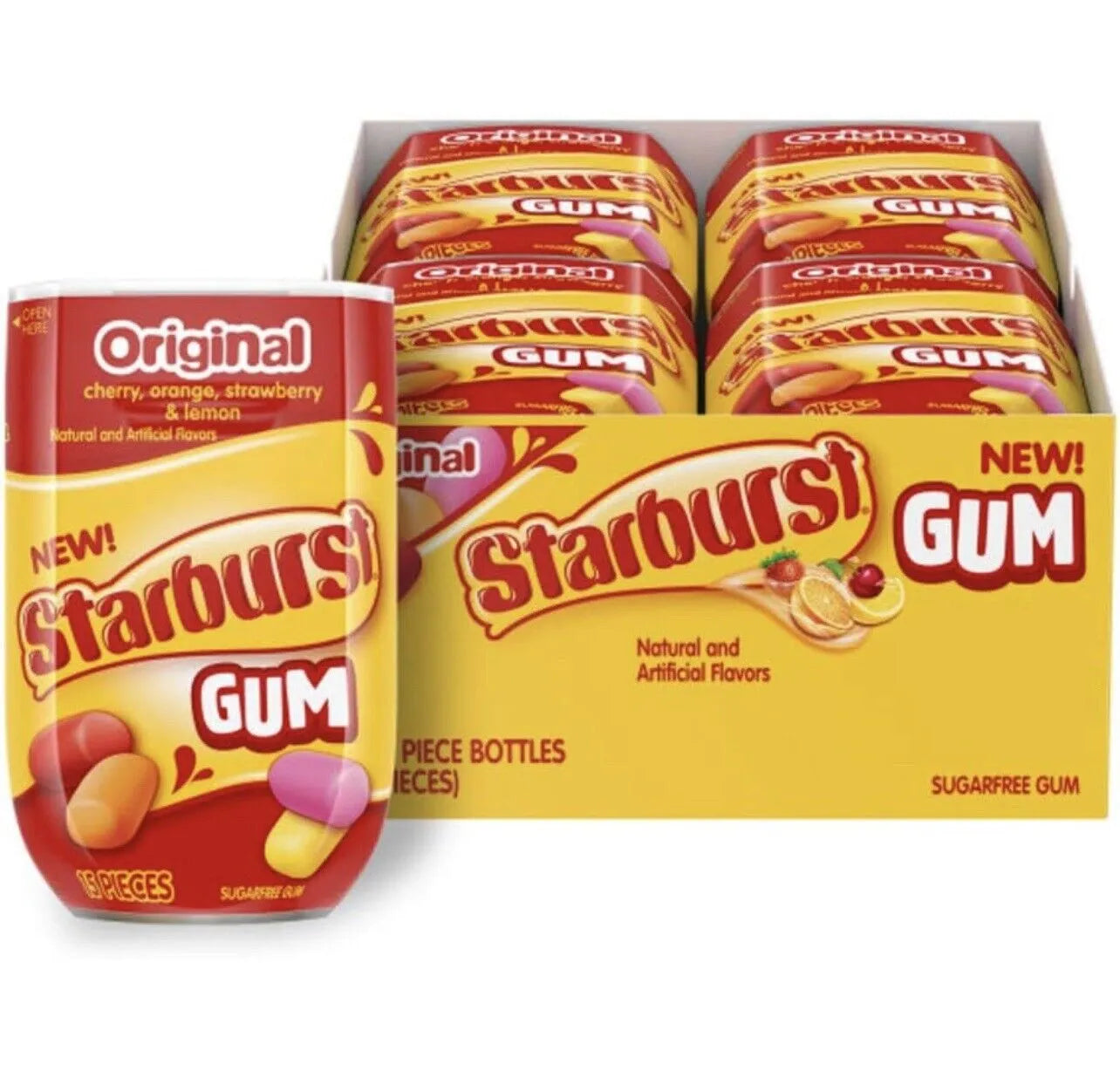 Starburst Original Gum 2.82oz/80g
