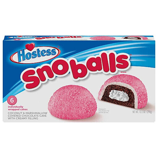 Hostess SnoBalls - 6 pack