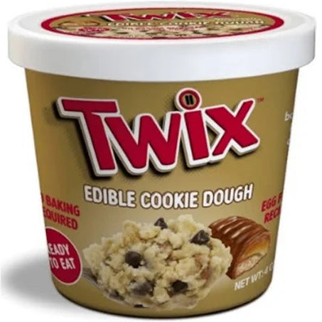 Twix Edible Cookie Dough TUB with spoon