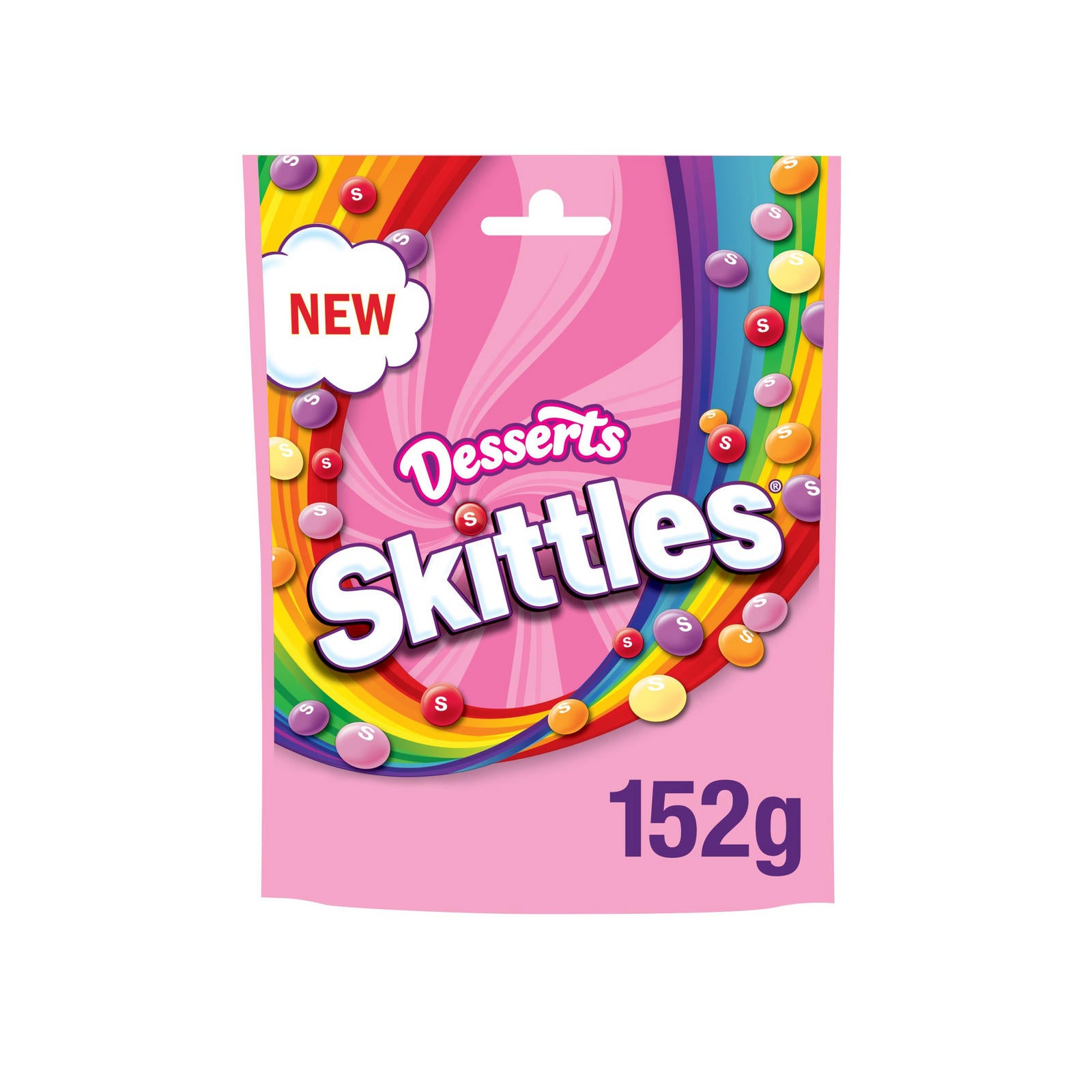 Skittles Vegan Sweets Dessert Flavoured Treat Bag 125G