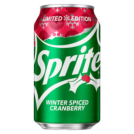 Sprite Winter Spiced Cranberry (355ml) - New