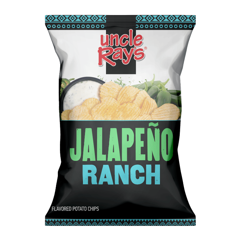 Uncle Ray's Jalapeno Ranch Potato Chips - 3oz (85g)