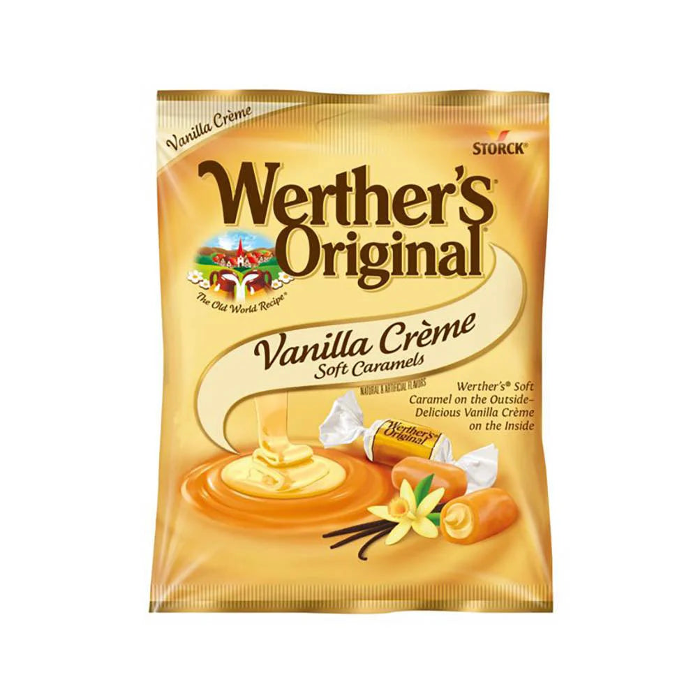 Werther's Original Vanilla Creme Soft Caramels, 2.22-oz