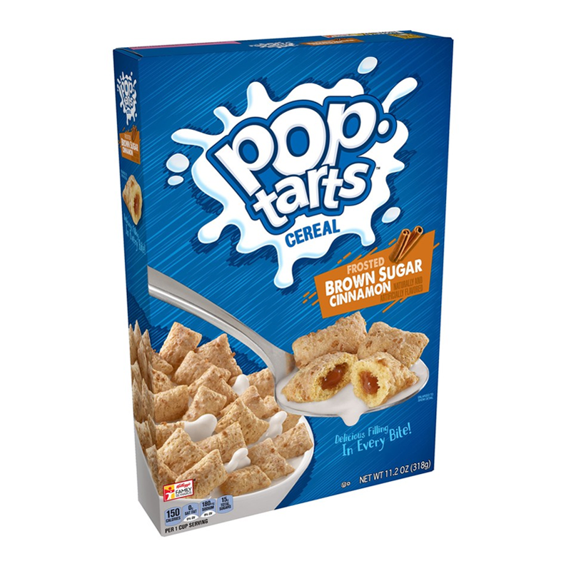 Kellogg's Pop Tarts Cereal Frosted Cinnamon - 11.2oz (318g)