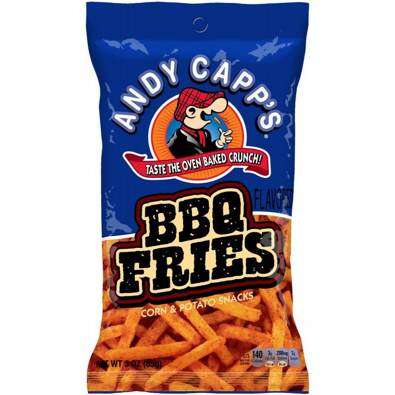 Andy Capp - BBQ Fries - 3oz (85g) - Best before 11th August
