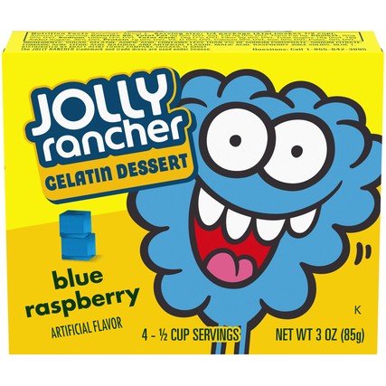 Jolly Rancher Blue Raspberry Gelatin Mix (85g)