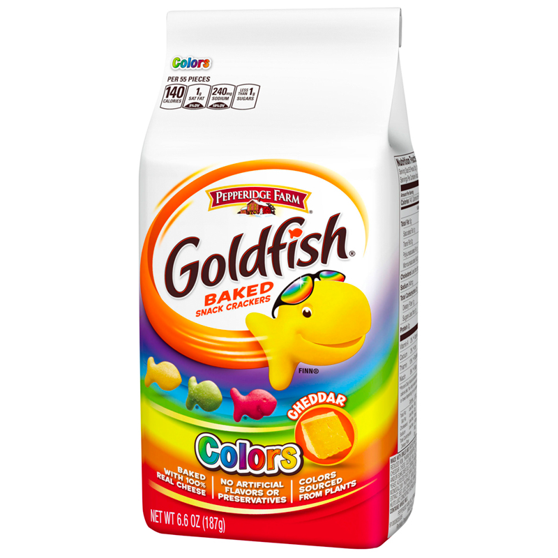Goldfish Crackers - Colors - 6.6oz (187g)