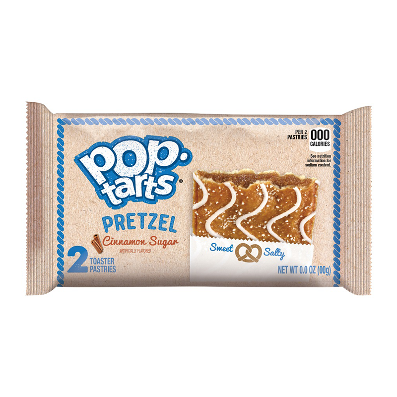 Pop Tarts Pretzel Cinnamon Sugar - Twin Pack - 3.39oz (96g)