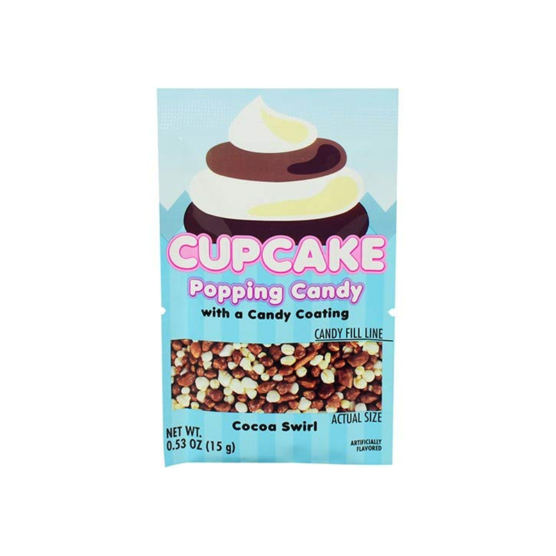 Cupcake Popping Candy w/ Candy Coating - 0.53oz (15g)