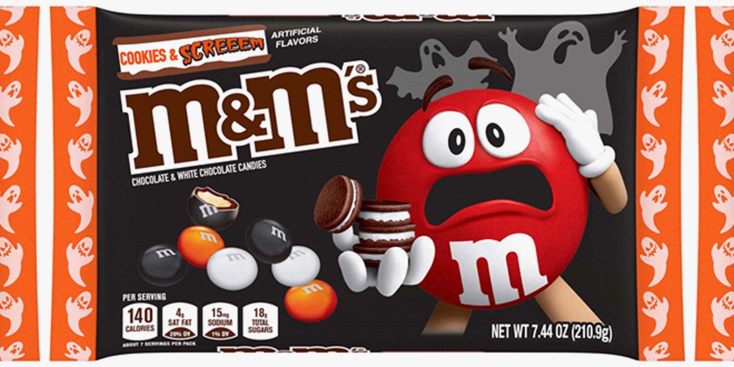 M&M's Cookies & Screeem Chocolate and White Chocolate Candies - Best before 30th June 2023