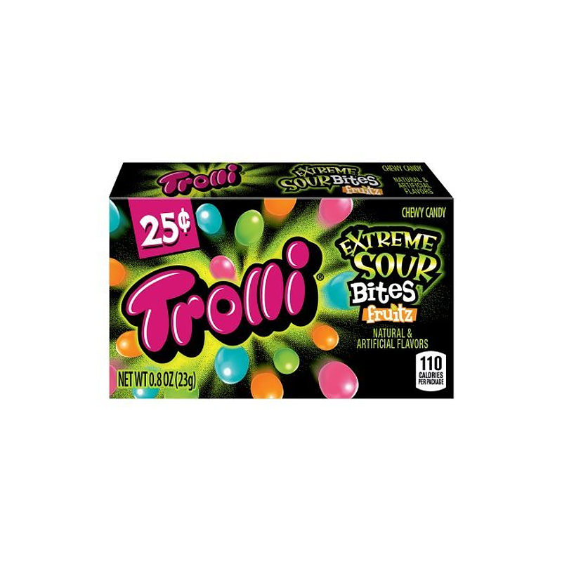 Trolli Extreme Sour Bites Fruitz - 0.8oz (23g) -