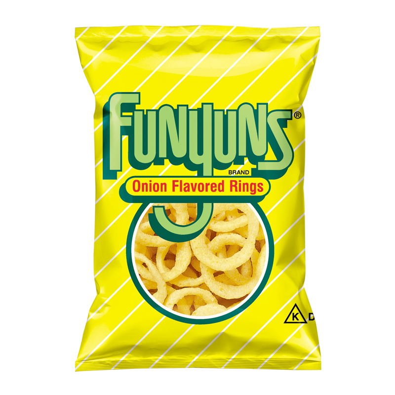 Funyuns Onion Rings - Bag 21.2g x 5 bags - Best before July 2022