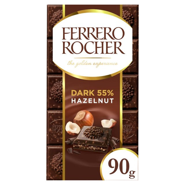 Ferrero Rocher Dark Chocolate Bar- (Dark)