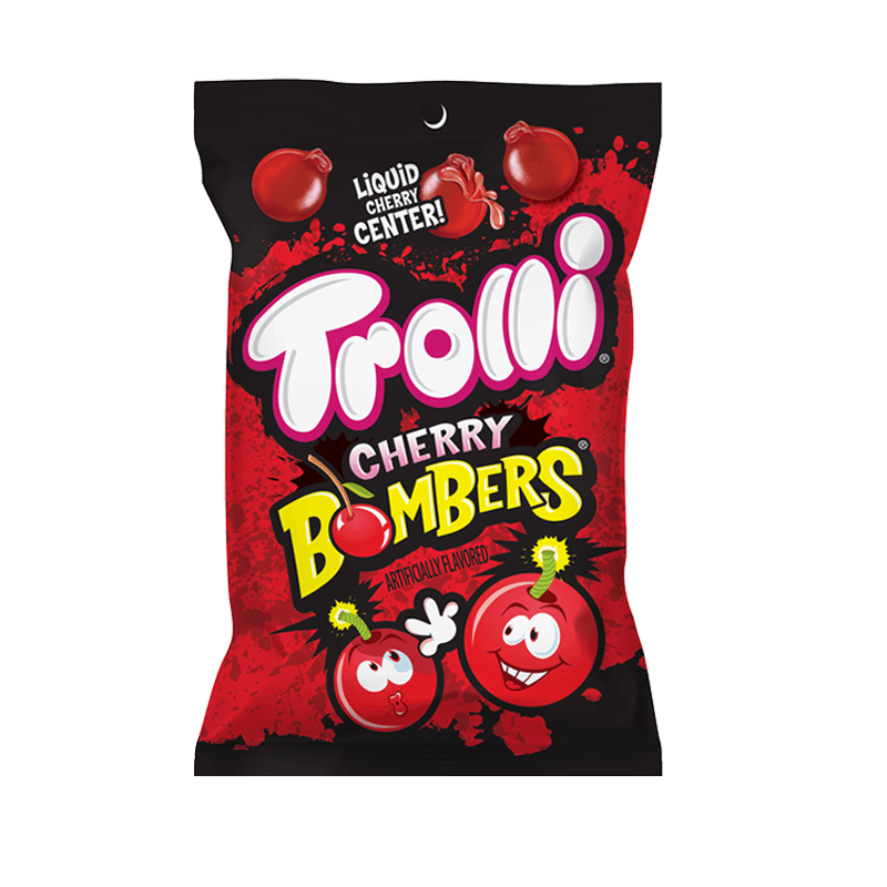 Trolli Cherry Bombers Peg Bag - 4.25oz (120g)
