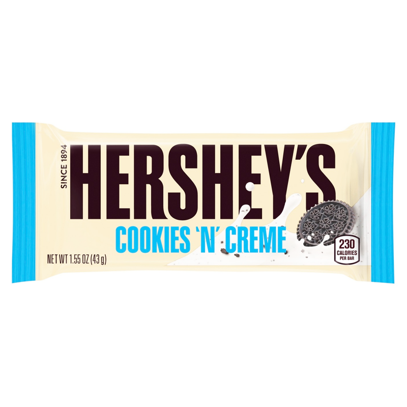 Hershey's Cookies 'n' Creme Bar - 40g