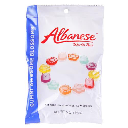 Albanese Worlds Best Assorted Gummi Awesome Blossoms - 141g - Clearance - short date