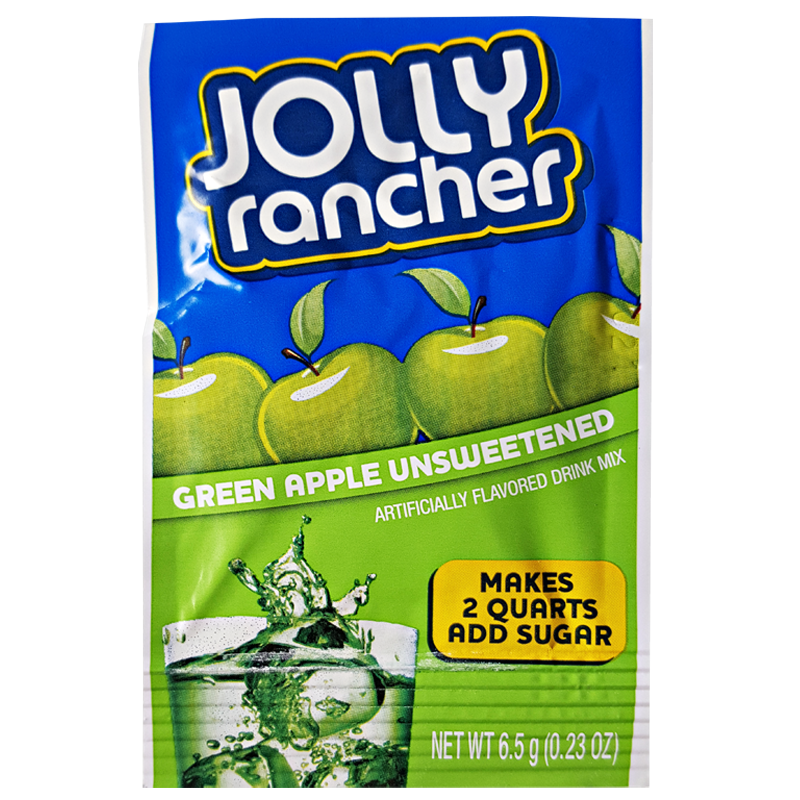 Jolly Rancher Drink Sachet Apple - 6.5g