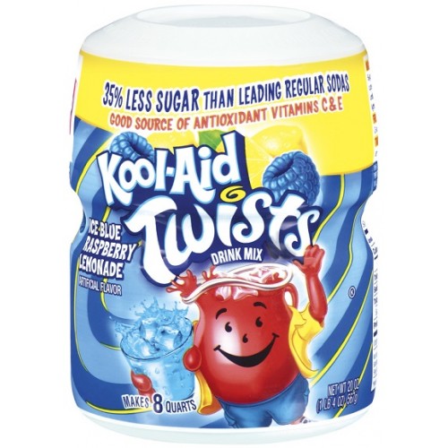 Kool Aid Tubs Blue Raspberry Lemonade - 567g (Tub)