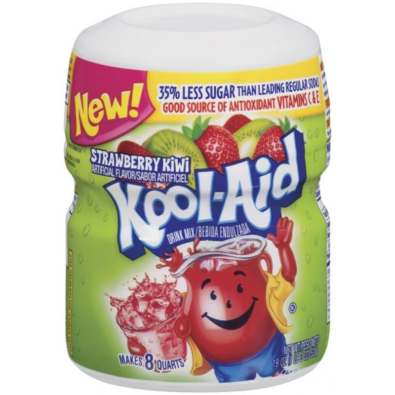 Kool Aid Tubs Strawberry & Kiwi - 538g