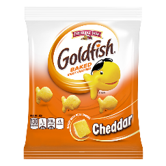Pepperidge Farm Goldfish Cheddar Cheese Crackers - 43g packet - Best before September 2023